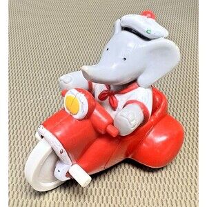 Arby’s Kids Meal Toy 1990 Arthur Babar’s World Tour Vehicles Red Tricycle